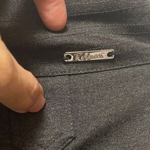 NWOT Warm and body shape dark grey curvy light flare Cut Women's Pants